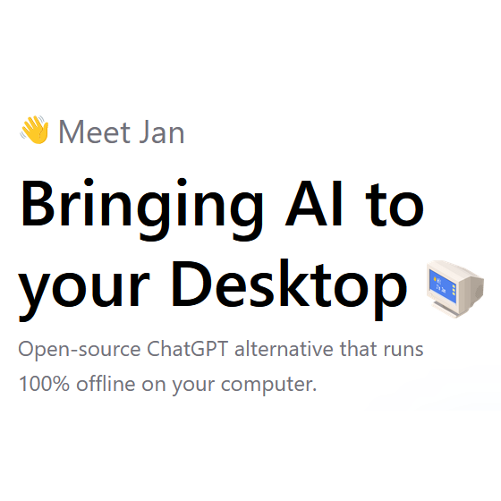 Open-source ChatGPT alternative that runs 100% offline on your computer.